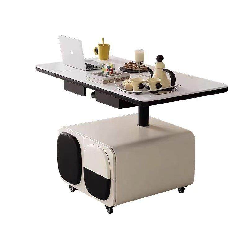 可移动升降熊猫边小推车极简岩板茶几现代简约客厅沙发边几茶几,淘宝优惠券,粉丝福利购,淘宝优惠卷