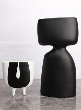 北欧创意工艺品雕塑摆件客厅卧室玄关酒店样板房电视柜家居装饰品