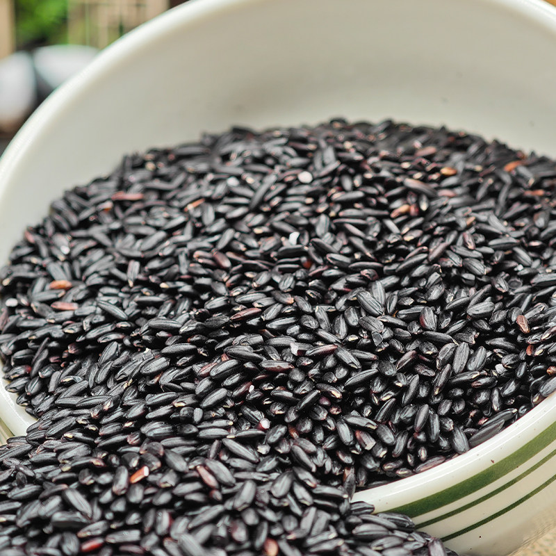 新货东北黑米500g小包装农家自产粗粮血糯米紫米五谷杂粮黑香米,淘宝优惠券,粉丝福利购,淘宝优惠卷