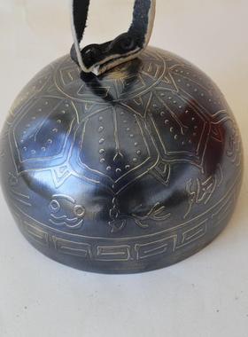 云南丽江驼铃纯手工铜铃铃铜铃驼铃黄铜铃铛隔山铃东巴铃纯手工