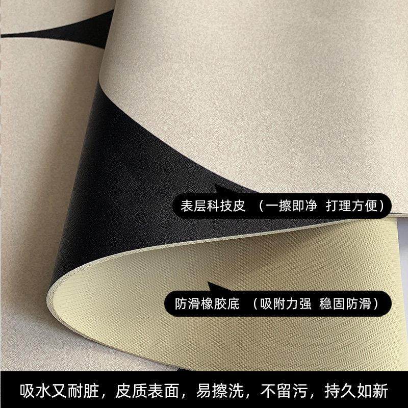 科技皮革进门地垫入户门垫耐脏免洗法式地毯家门口玄关防滑蹭脚垫,淘宝优惠券,粉丝福利购,淘宝优惠卷