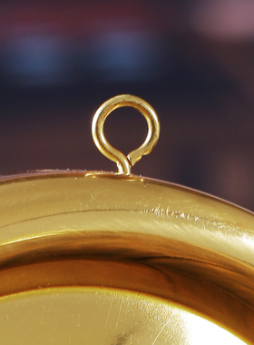 纯铜风水镜子庭院凸镜凹镜八卦家用挂件镜挂饰家居办公室吉祥摆件