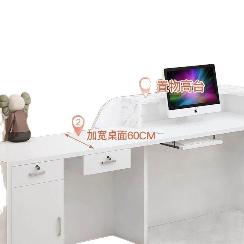 现代简约办公桌理发店吧台收银台前台美容院接待前台超市小型柜台,淘宝优惠券,粉丝福利购,淘宝优惠卷