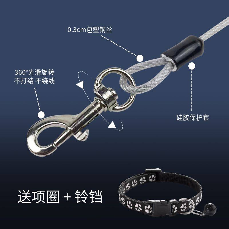 狗狗防咬牵引绳小型犬遛狗绳幼犬2斤3斤猫M绳兔绳博美小体犬牵狗,淘宝优惠券,粉丝福利购,淘宝优惠卷