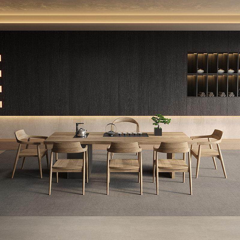 大板全实木茶桌椅组合现代简约家用嵌入一体式功夫茶台新中式茶桌,淘宝优惠券,粉丝福利购,淘宝优惠卷