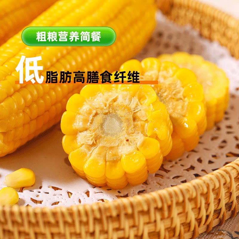 2024东北新黄糯玉米新鲜糯玉米棒甜玉米真空包装软糯香甜代餐苞米