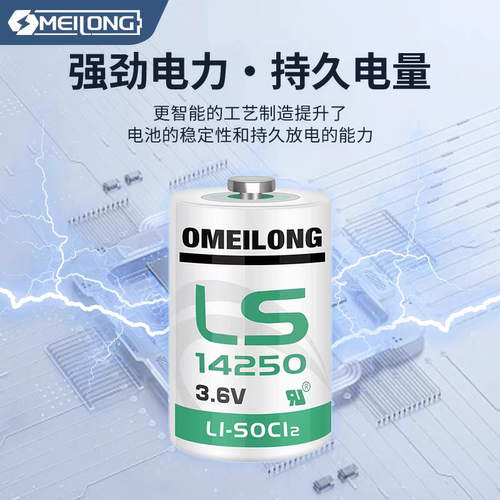全新现货 LS14250 3.6V锂电池编程器探头PLC设备数控机床仪表ETC - 图1