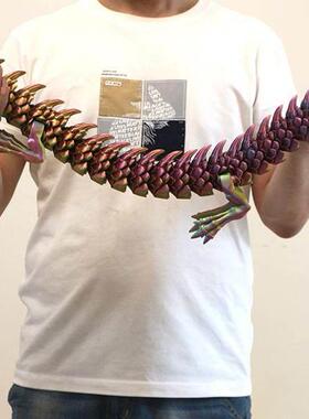 3d打印定制巨龙活动关节中国龙汽车摆件景观神龙道具家居摆件礼品