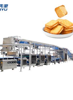 方块饼干成型设备 饼干生产线 饼干电加热隧道烤炉 JYB-280型