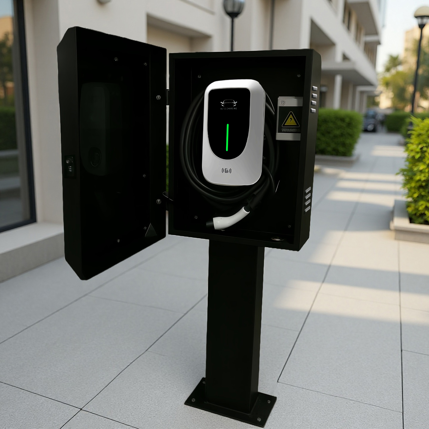 新能源汽车充电桩7kw家用慢充220v通用比亚迪五菱大众深蓝保护箱