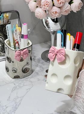 意高级感学生kqshzbt1轻奢办公室好物笔桌筒面儿童创生日礼物收纳