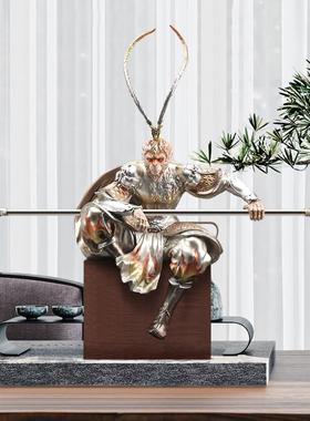 齐天大圣悟空摆装件P0587创意客厅艺斗战胜佛轻孙奢办公室桌工家