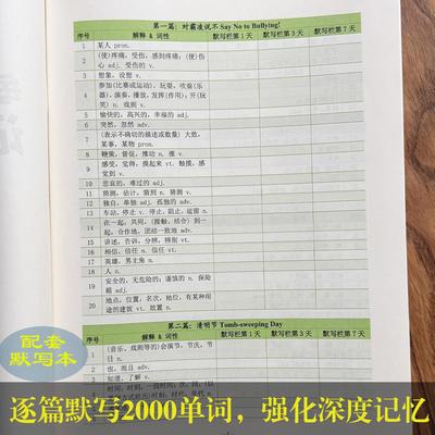 75篇短文搞定中考核心单词