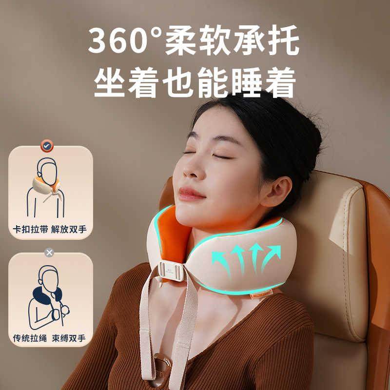 和正颈椎按摩器仿人手揉捏脖子肩颈按摩仪 家用U型枕热敷护颈礼品,淘宝优惠券,粉丝福利购,淘宝优惠卷