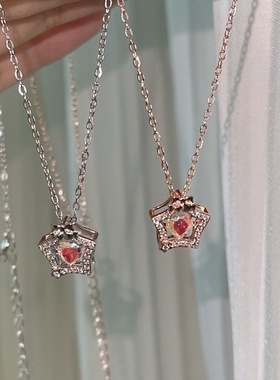 S925纯银星星项链轻奢气质锁骨链