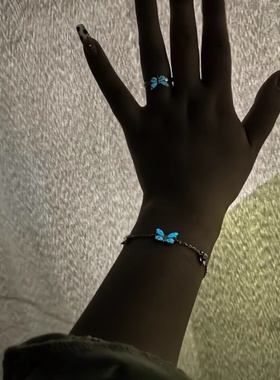 S925银森系浪漫小众设计感戒指