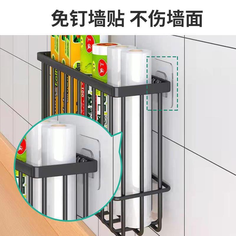 冰箱这里怎么利用?冰箱强力磁吸置物架纸巾收纳神器微波炉清洁器 - 图2
