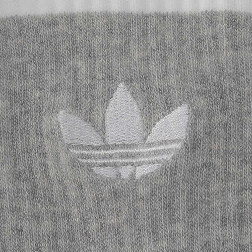 滔搏adidas阿迪达斯三叶草三双装简约舒适袜子男女同款袜子JP1277 - 图2