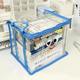 Old book storage box artifact book student book shelf sorting classroom high school book bag dustproof transparent household moistureproof