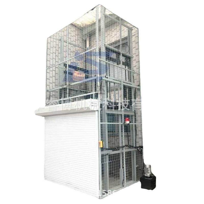 液压导轨提升机垂直升降平台升降机仓库厂房货物上楼升降台货梯,淘宝优惠券,粉丝福利购,淘宝优惠卷