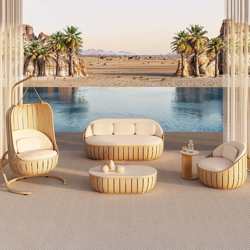 户外沙发庭院别墅阳台室外花园家具露天酒店度假村铝合金桌椅组合,淘宝优惠券,粉丝福利购,淘宝优惠卷