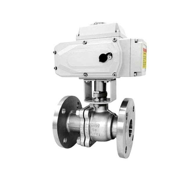 Q941F-16P/C electric explosion-proof stainless steel, cast steel flange ball valve Electric ball valve Electric valve