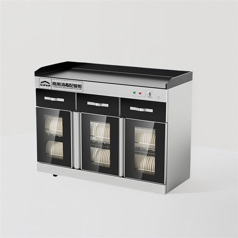 Commercial dining side disinfection counter type n marble hotel box hot pot restaurant multi-function with drawer cleaning