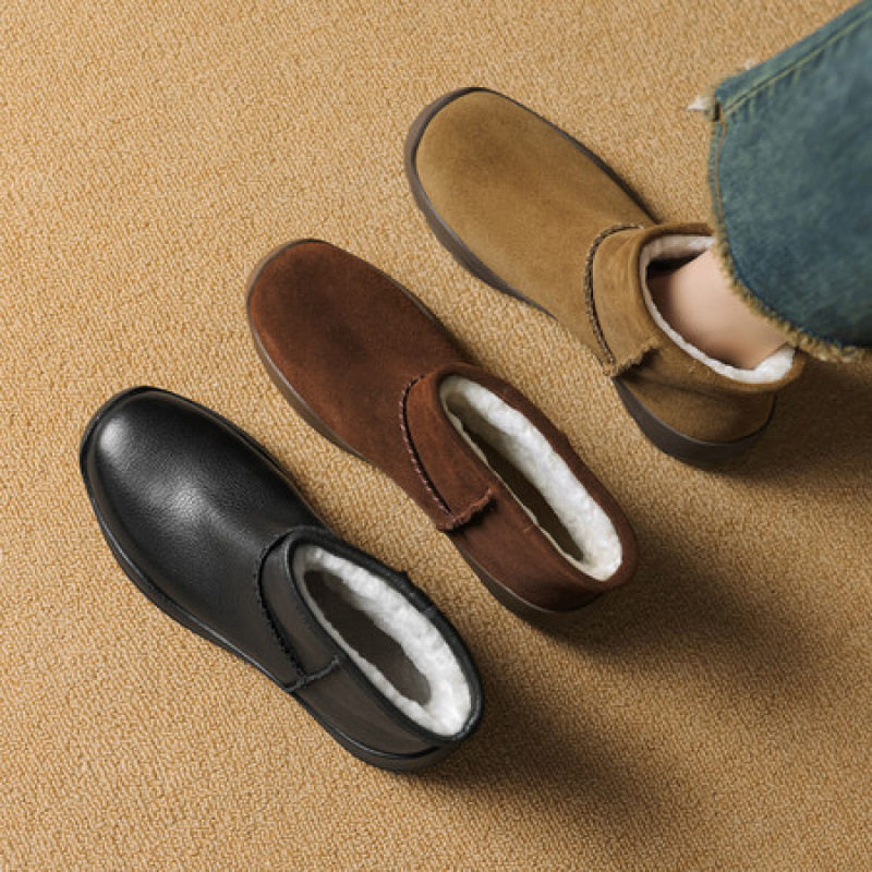 短靴子女士巨好看的保暖加绒2025爆新款冬季天雪地靴东北厚底棉靴,淘宝优惠券,粉丝福利购,淘宝优惠卷