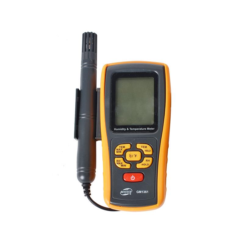 厂家非接触式GM1361工业级测温湿仪温度湿度计数值锁定 - 图3