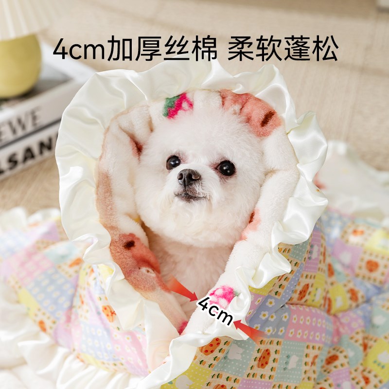 狗垫子四季通用宠物猫垫子睡觉用狗狗H睡垫狗窝猫窝垫子猫笼平台 - 图2