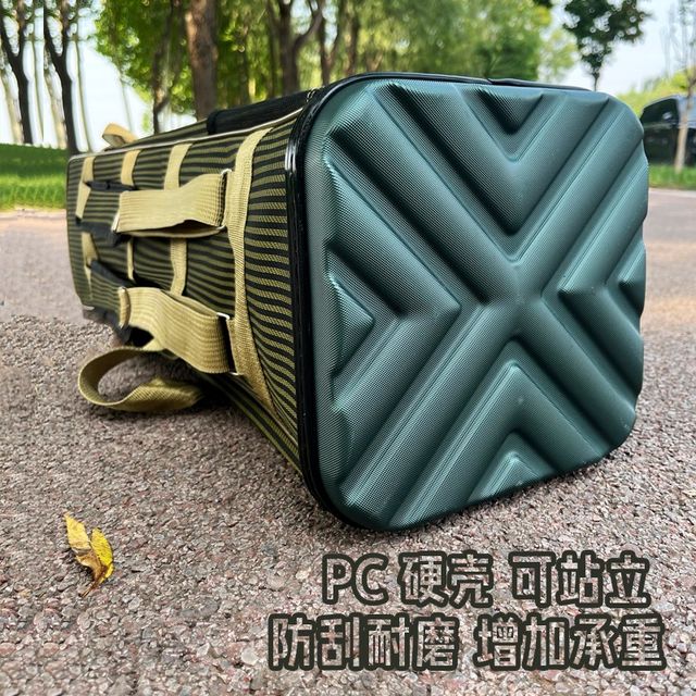 New fishing chair bag double-back instrument bag storage bag multifunctional large capacity thickened waterproof fishing rod fishing gear hard shell bag