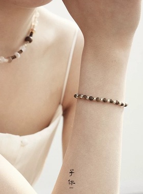 子休沉香莺歌绿奇手链女款礼物