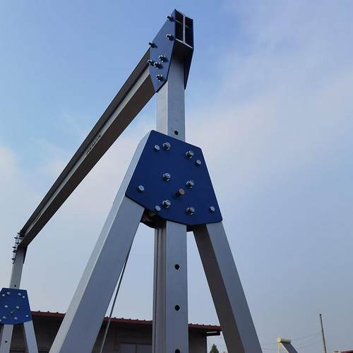 铝合金龙门架0.5t-5t起重机搬运设备手推可移动铝合金移动龙门架 - 图2