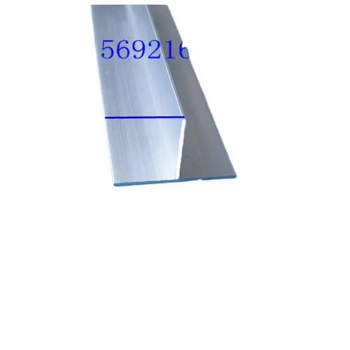 30*20*1mm铝合金T型铝 铝合金吊顶卡板填缝条 铝合金装饰条踢脚板 - 图2