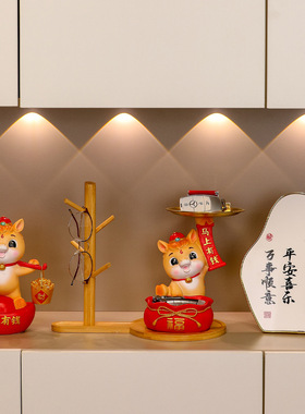 马年客厅摆件新房装饰品家居国潮马生肖马春节摆饰新年礼物马摆件