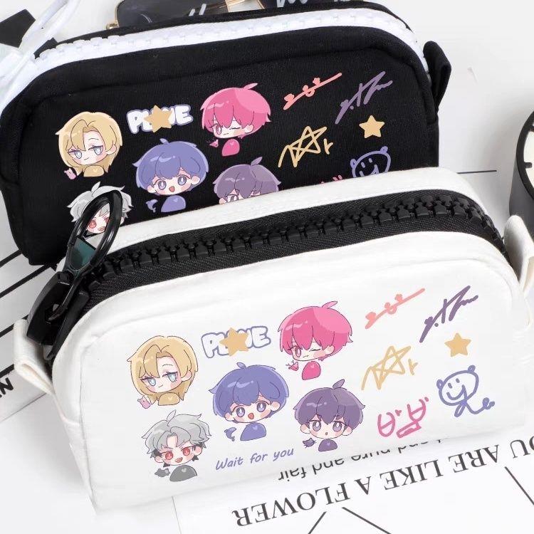 PLAVE 韩国 男团 bamby yejun 周边 二次元 笔袋 大容量文具袋 - 图1