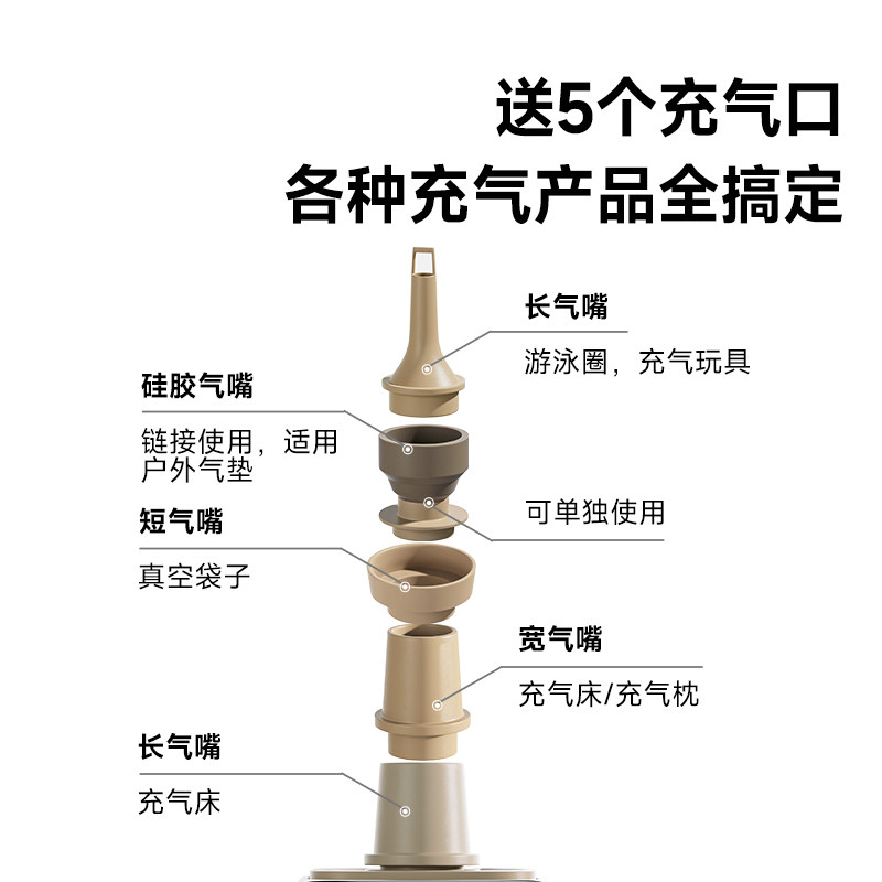山扉户外电动充气泵沙发气垫床z打气泵游泳圈露营帐篷迷你充抽气,淘宝优惠券,粉丝福利购,淘宝优惠卷