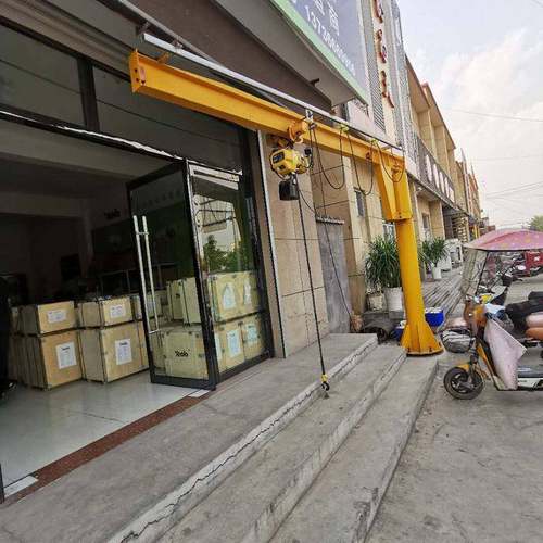 固定式悬臂吊1吨2吨吨5吨吊机车间仓库60度旋转独臂吊起重机 - 图1