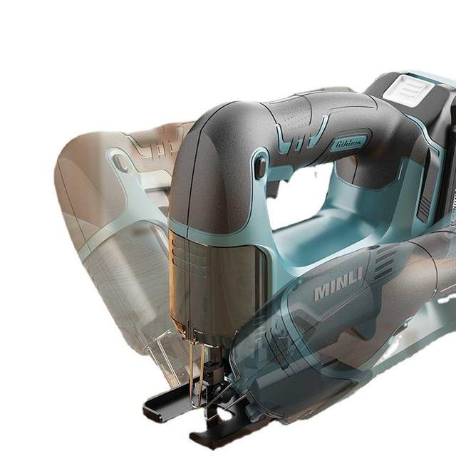 Lithium battery jig saw woodworking multifunction chainsaw small power tool portable wire saw reciprocating saw wooden board cutting machine