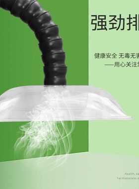 万向定位竹节管吸风罩车间流水线焊锡排烟管免支撑工业除尘吸气臂
