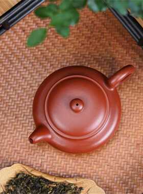 仿古紫砂壶 宜兴紫砂壶原矿大红袍手工制作茶壶茶具厂家