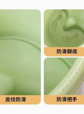 婴儿大号儿童宝宝泡澡洗澡沐浴全身浴盆小孩浴桶家用婴幼儿可坐