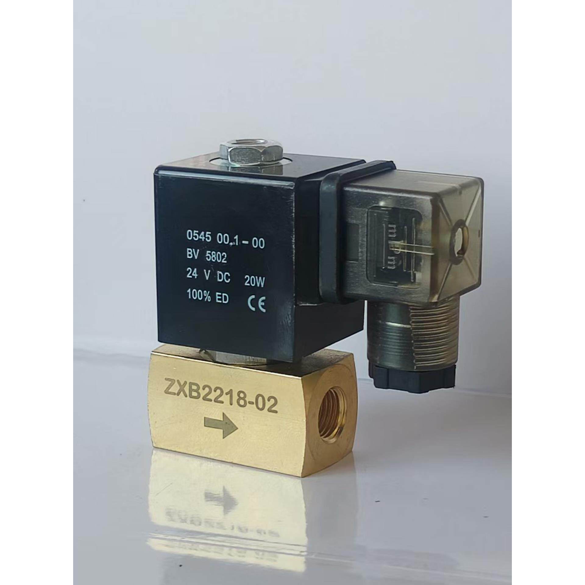 0545小型二位两通高压电磁阀常闭耐压8Mpa水阀气阀AC220VDC24V - 图3