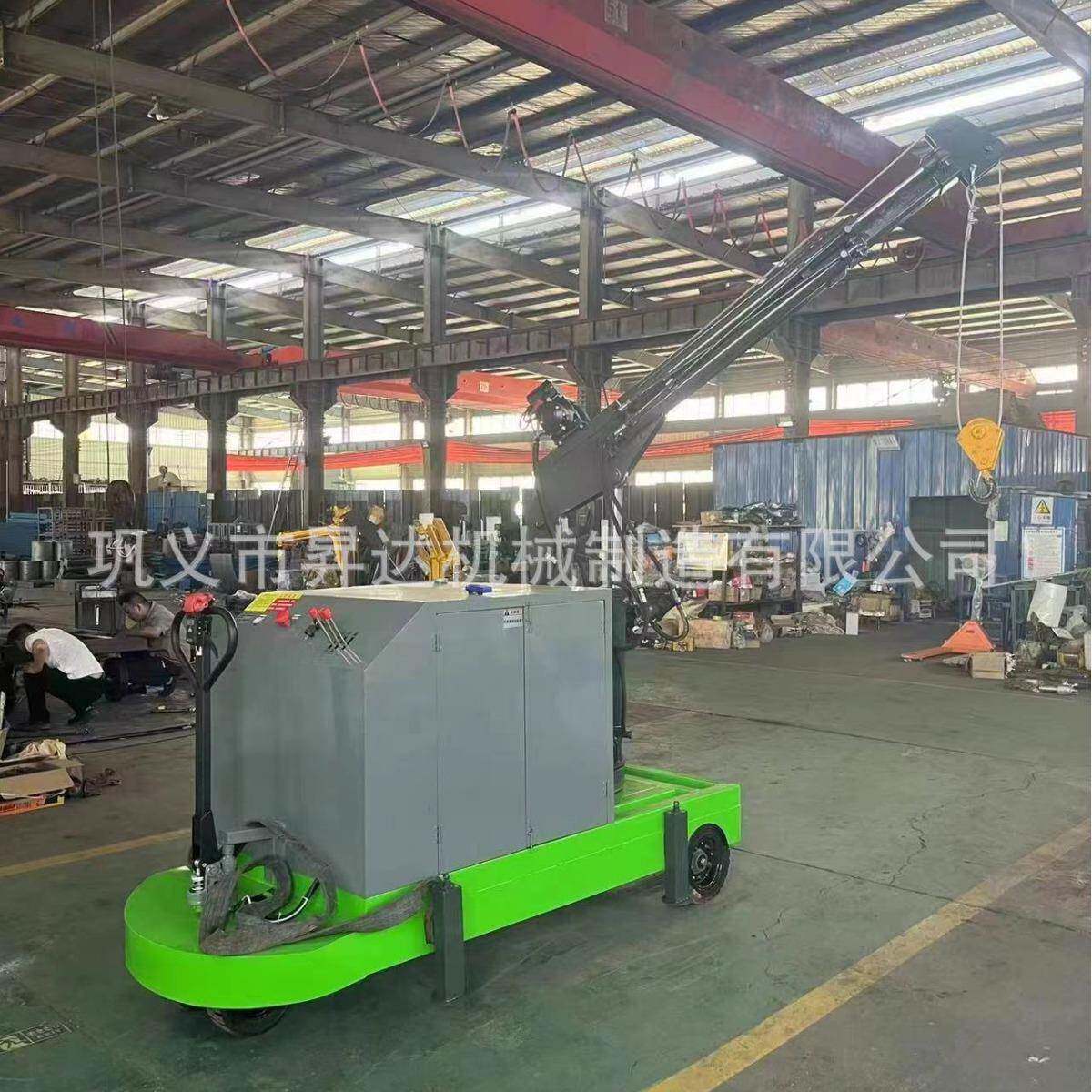 全电动液压式小吊车充电式移动小吊机60度旋转单臂重型起重机 - 图2