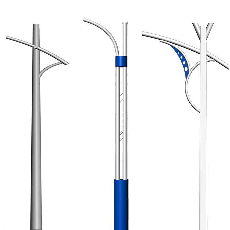 路灯杆厂家6米7米8米单双臂太阳能路灯杆分体路灯灯杆现货,淘宝优惠券,粉丝福利购,淘宝优惠卷