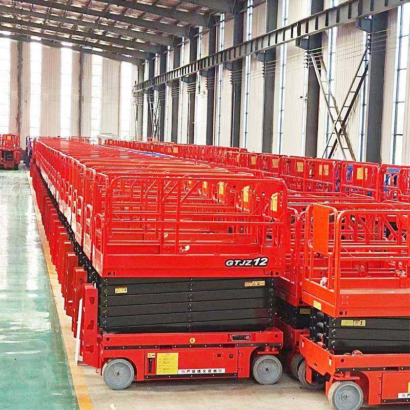 自行升降机4-14米移动剪叉平台电动液压小型施工登高梯高空作业车,淘宝优惠券,粉丝福利购,淘宝优惠卷