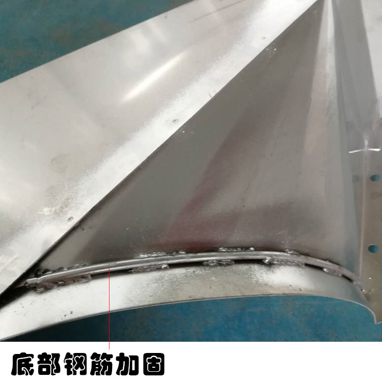 沃得锐龙收割机全车配件左右喂入口腹板滚筒进料板左右输送槽板 - 图1