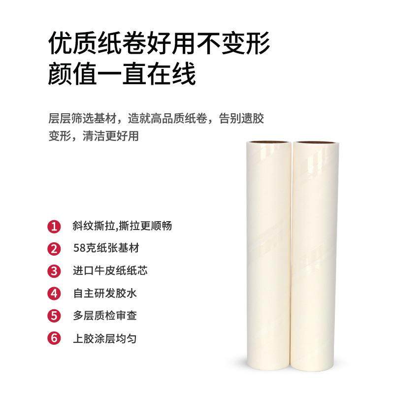 长杆伸缩可调节粘毛器地板地砖滚筒替换滚轮粘毛粘尘除毛伸缩调节,淘宝优惠券,粉丝福利购,淘宝优惠卷