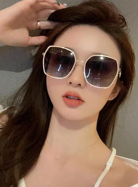 2025新款太阳眼镜女士抗UV太阳眼镜女款高级感定制近视带有度数眼