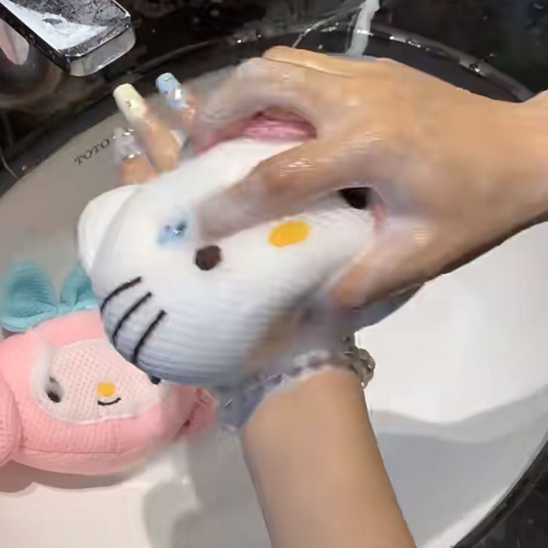 小红书同款可爱沐浴泡澡球浴花搓澡搓背起泡洗浴用品洗澡沐浴花s - 图3